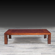 lotus rectangular modern coffee table