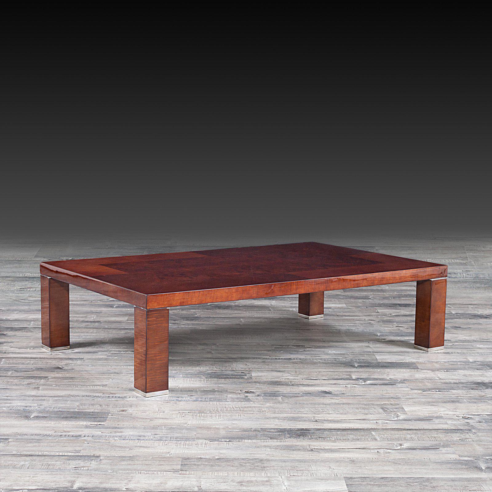 lotus rectangular stylish coffee table