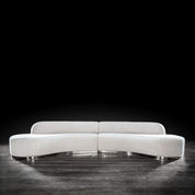 luca beige modern sectional