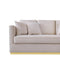 lucia gold beige modern 8 sofa set