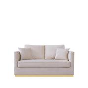 lucia gold beige stylish 7 sofa set