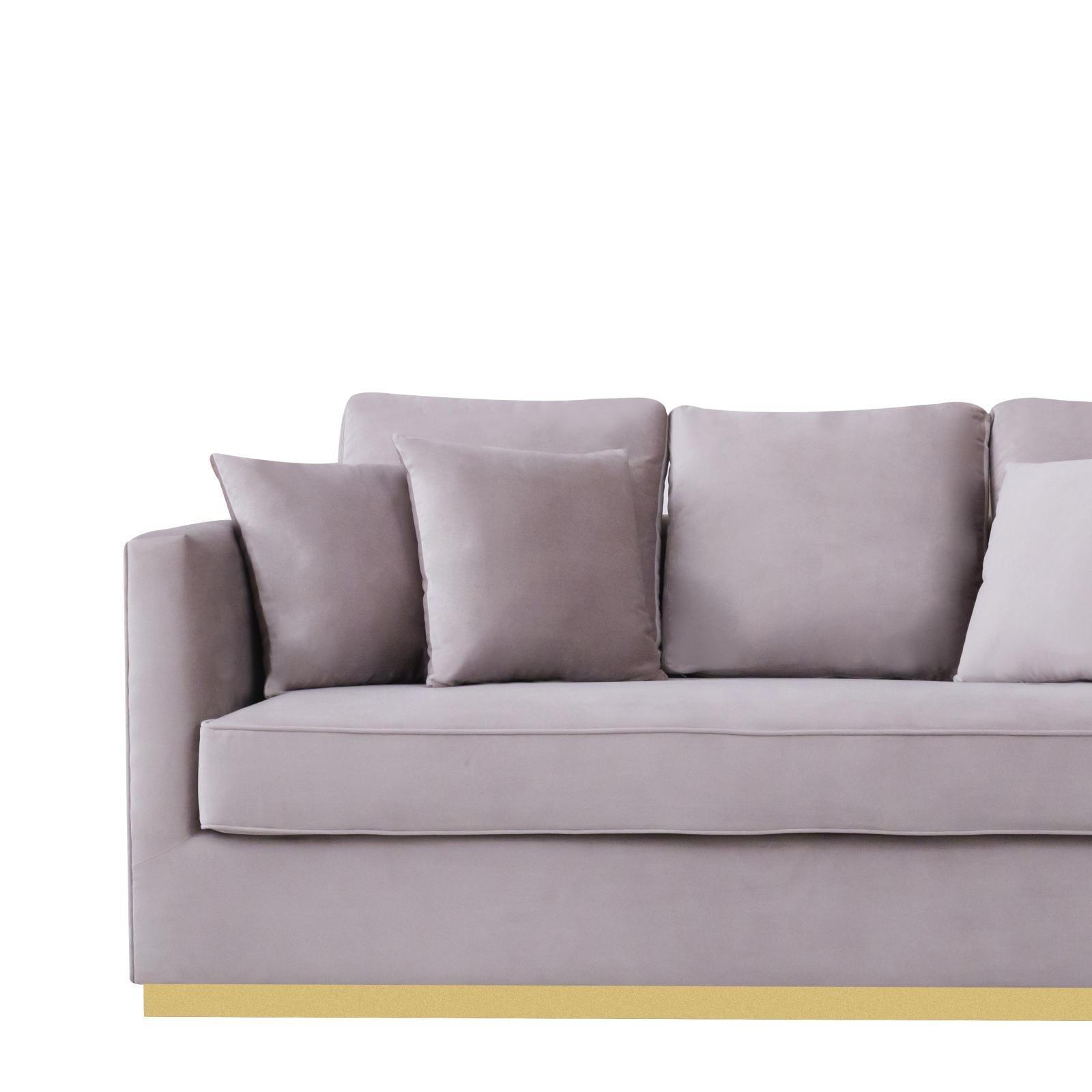 lucia gold silver gray allamoda 8 sofa set