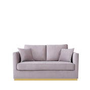 lucia gold silver gray stylish 7 sofa set