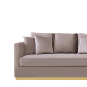 lucia gold taupe allamoda 8 sofa set