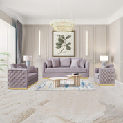 lucia gold taupe modern 9 sofa set