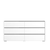 Luna White Dresser