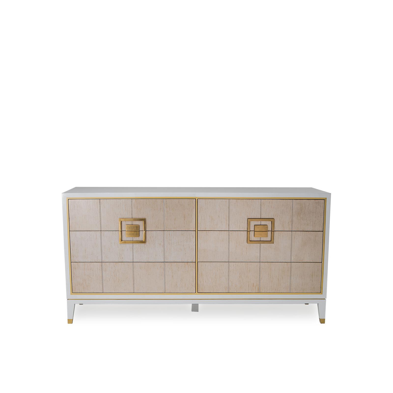 Lustro White Dresser