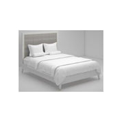 Lustro Eastern King White Bed