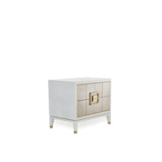 lustro white stylish 7 night stand