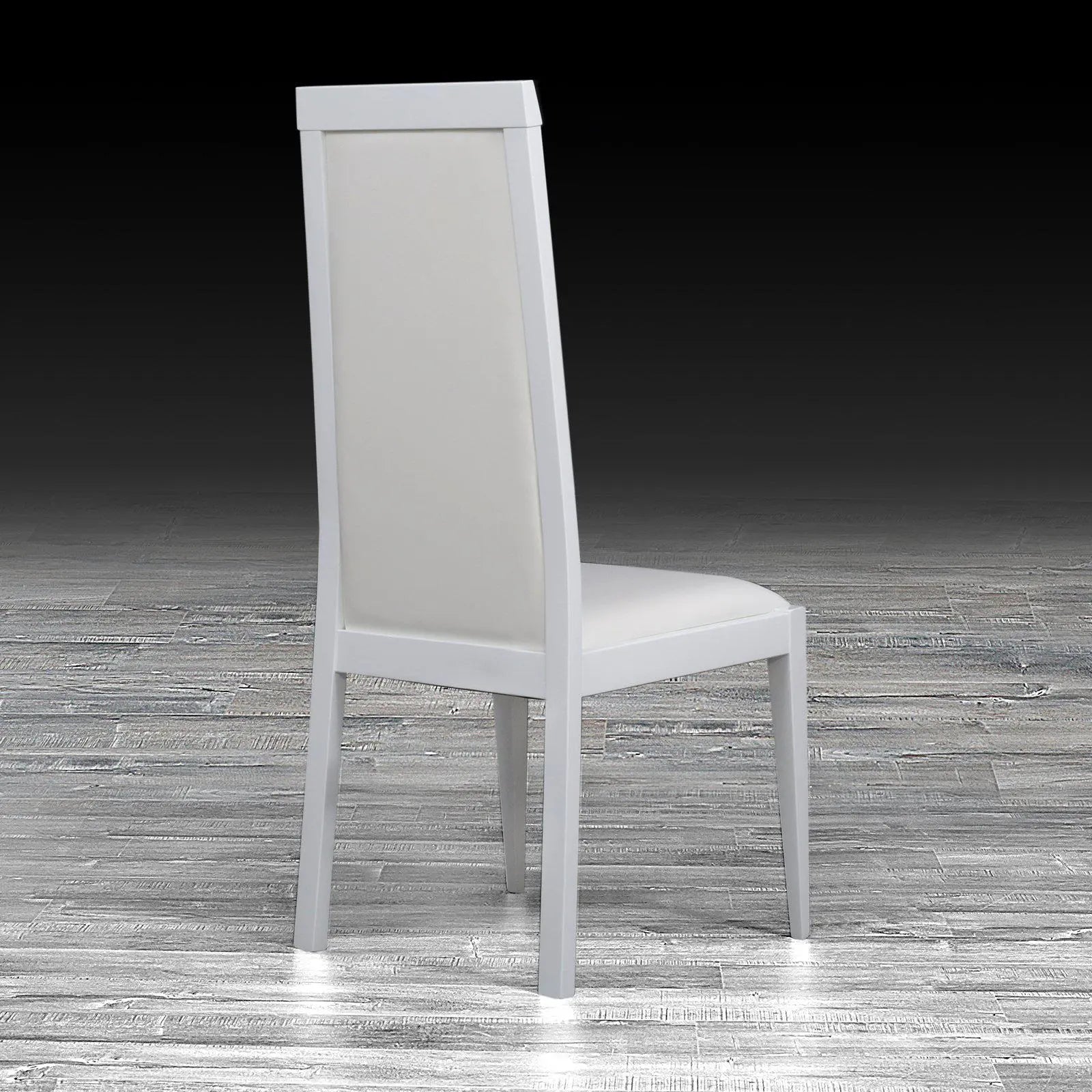 manhattan white la dining chair