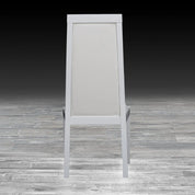 manhattan white luxury dining chair