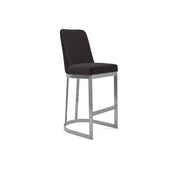 mariella silver black counter stylish 7 bar stool