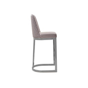 mariella silver gray allamoda 7 bar stool