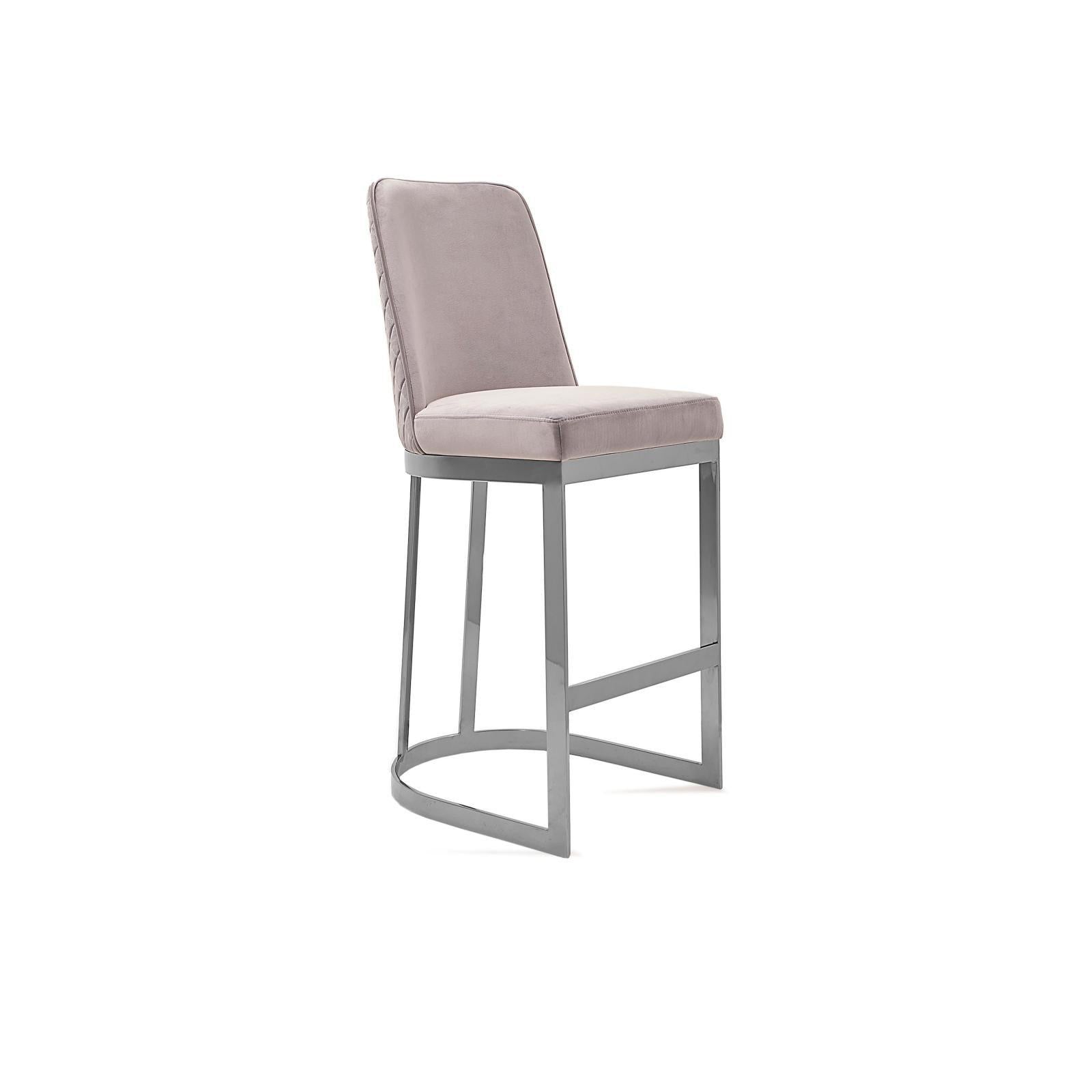 mariella silver gray counter stylish 7 bar stool