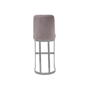 mariella silver gray modern 8 bar stool