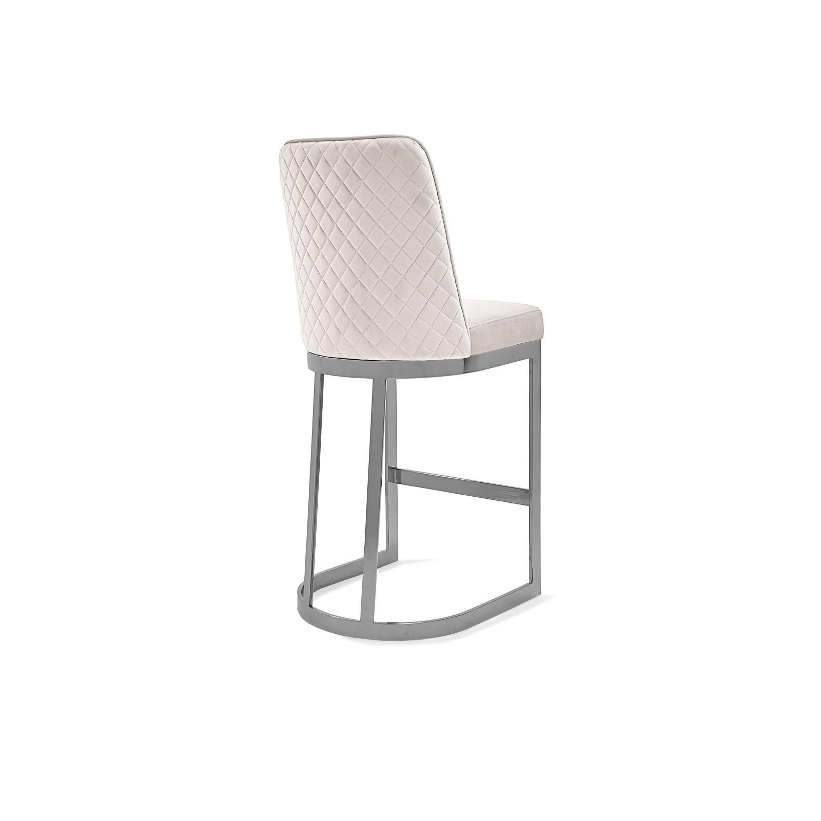 mariella ss beige luxury 7 counter stool 1