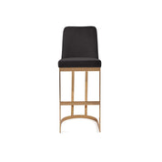 Mariella Black Bar Stool