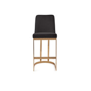 mariella tgss black counter bar stool