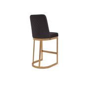 mariella tgss black counter luxury 7 bar stool