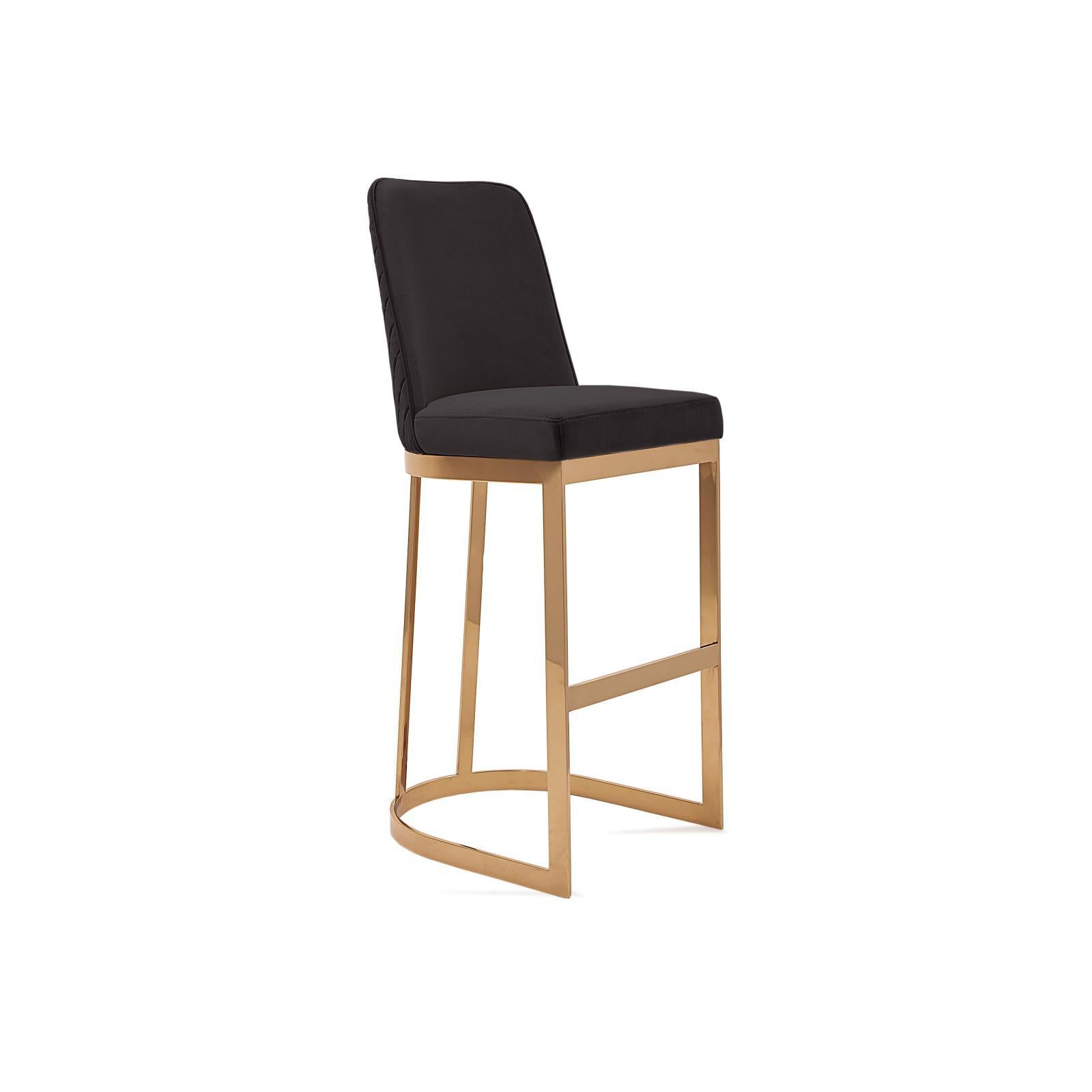 mariella tgss black stylish 7 bar stool