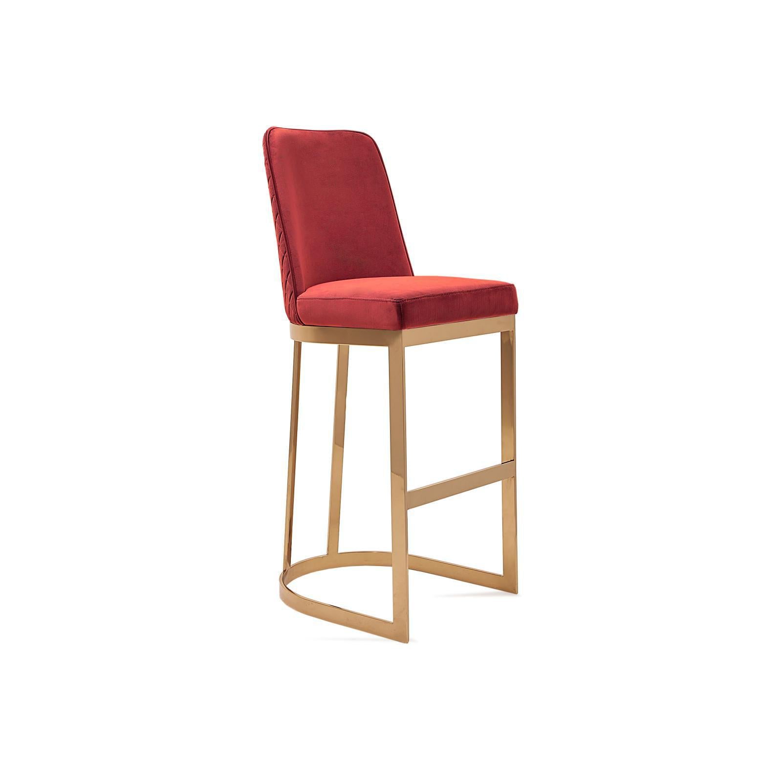 mariella tgss burgundy stylish 7 bar stool