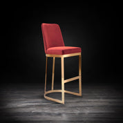 mariella tgss burgundy stylish bar stool