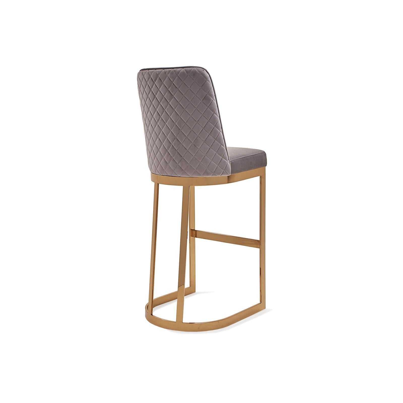 mariella tgss gray luxury 7 bar stool