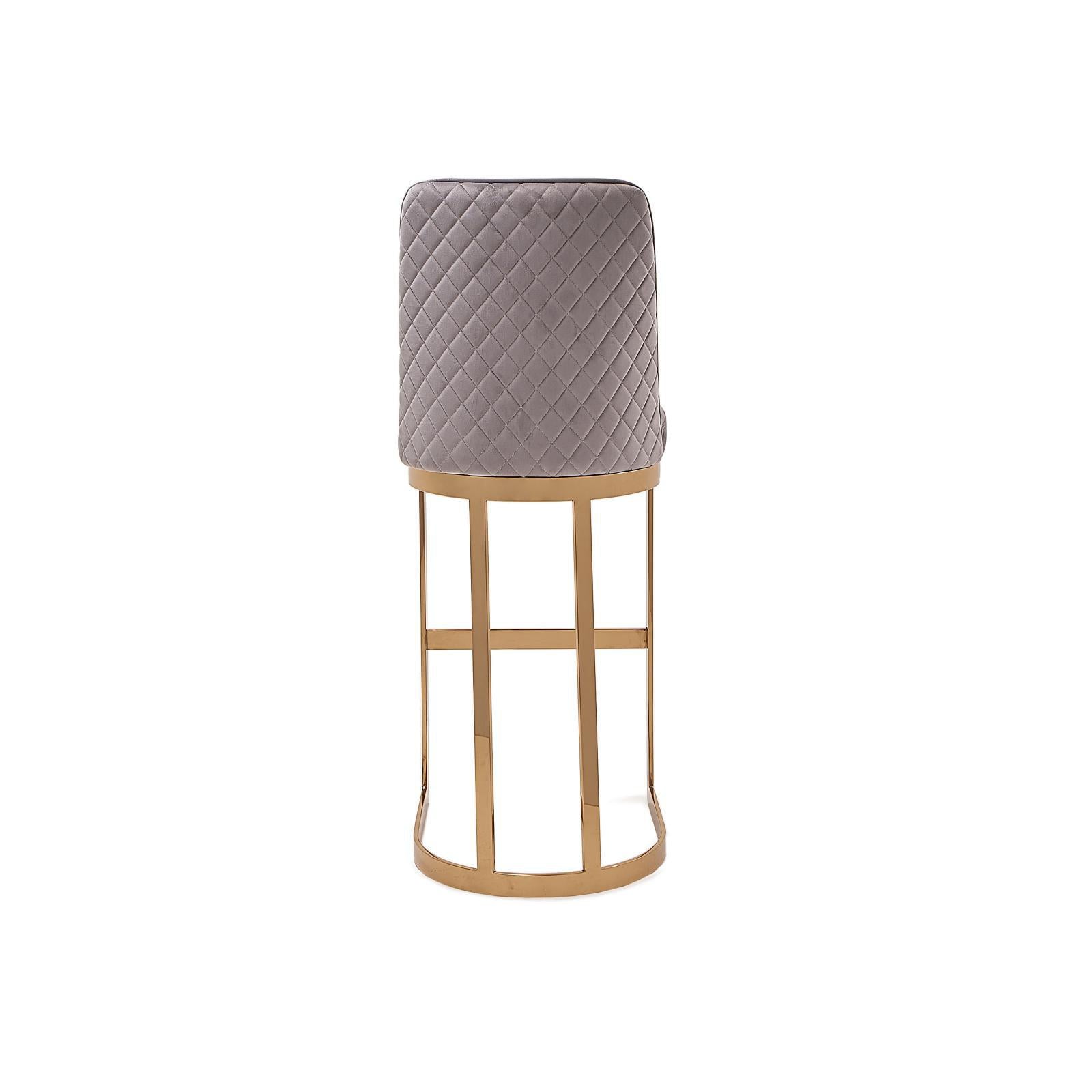 mariella tgss gray modern 8 bar stool