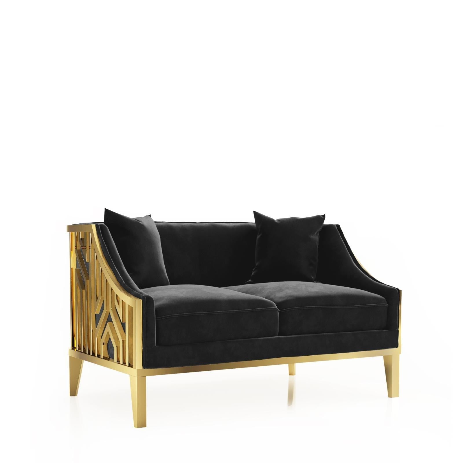 marilyn tgss black stylish 7 sofa set