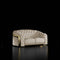 Massimo Lux Titanium Gold Sofa Set | Beige - My Store-Loveseat-Sofa Set