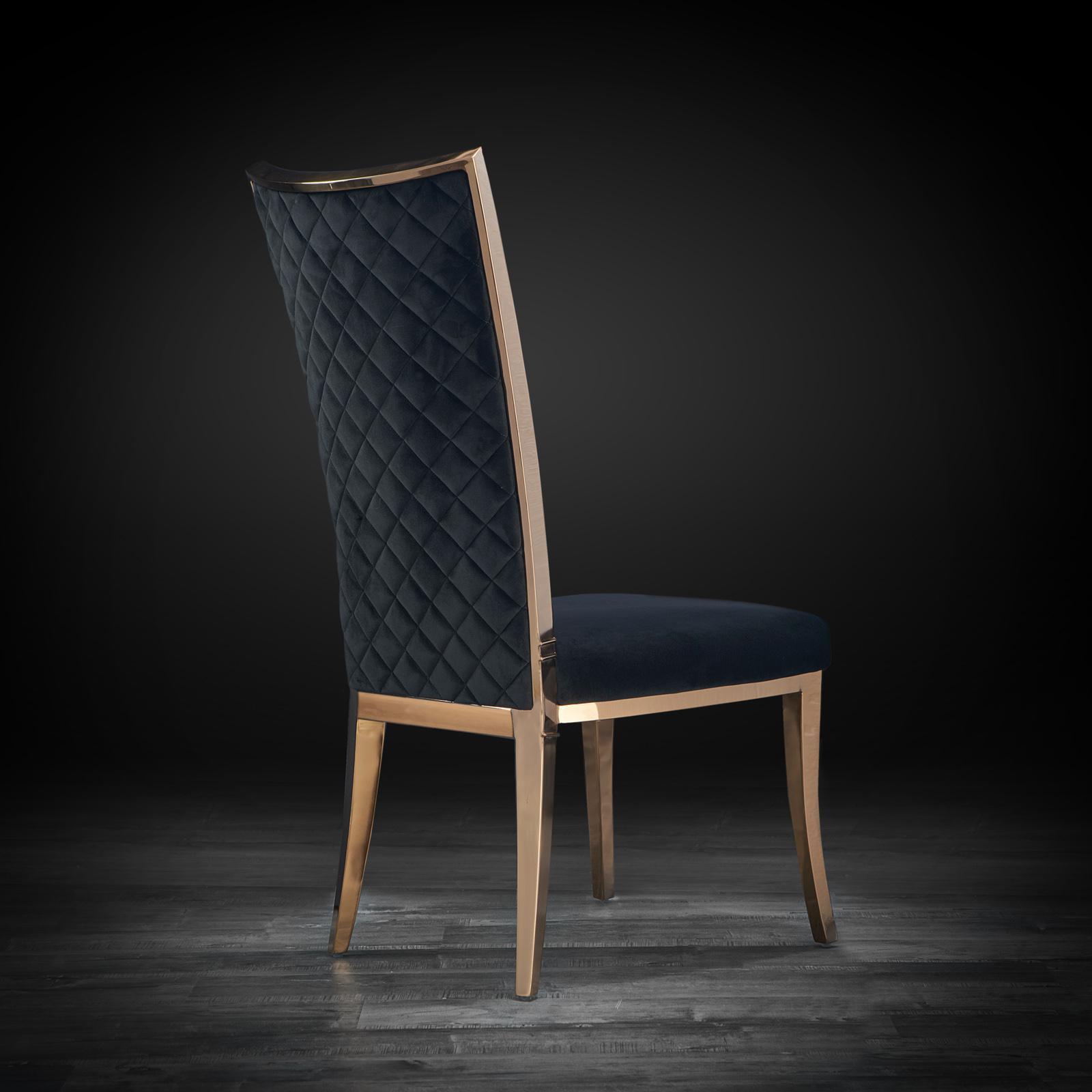 massimo rg black allamoda dining chair