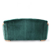 massimo rg dark green allamoda 7 sofa set