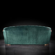 massimo rg dark green luxury sofa set