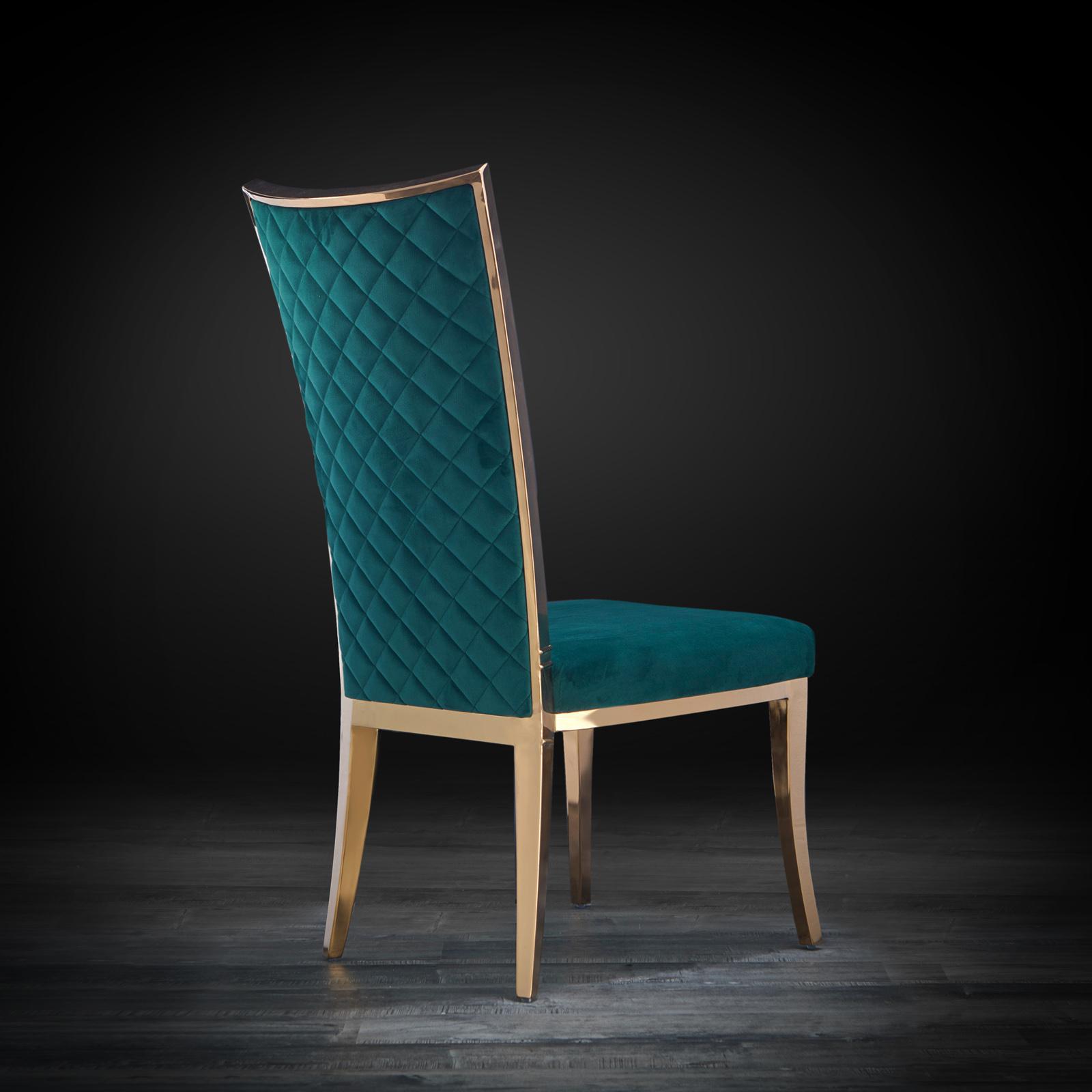 massimo rg green allamoda dining chair