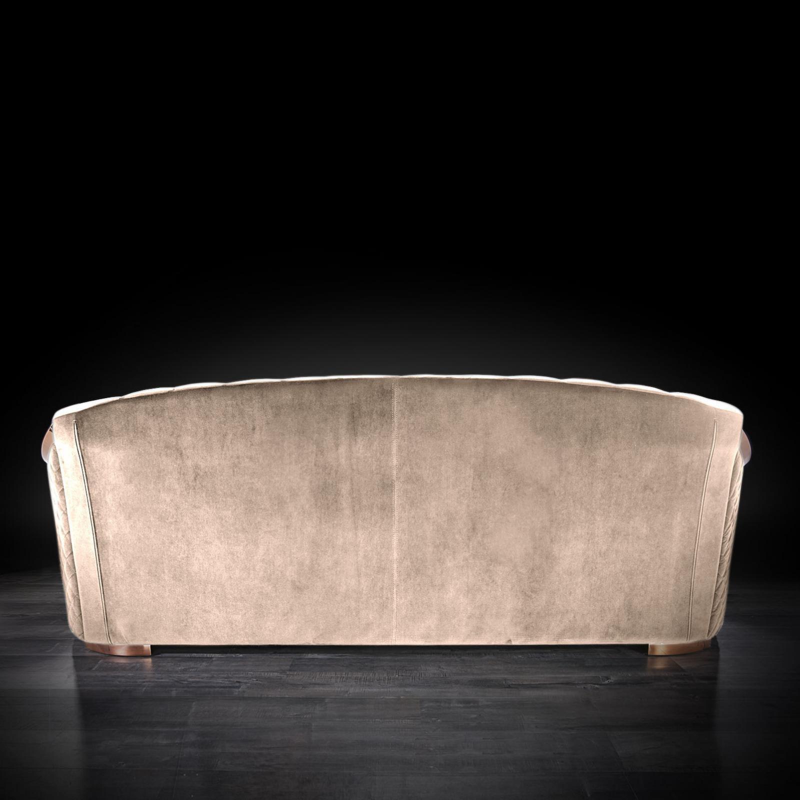 massimo rg taupe luxury sofa set