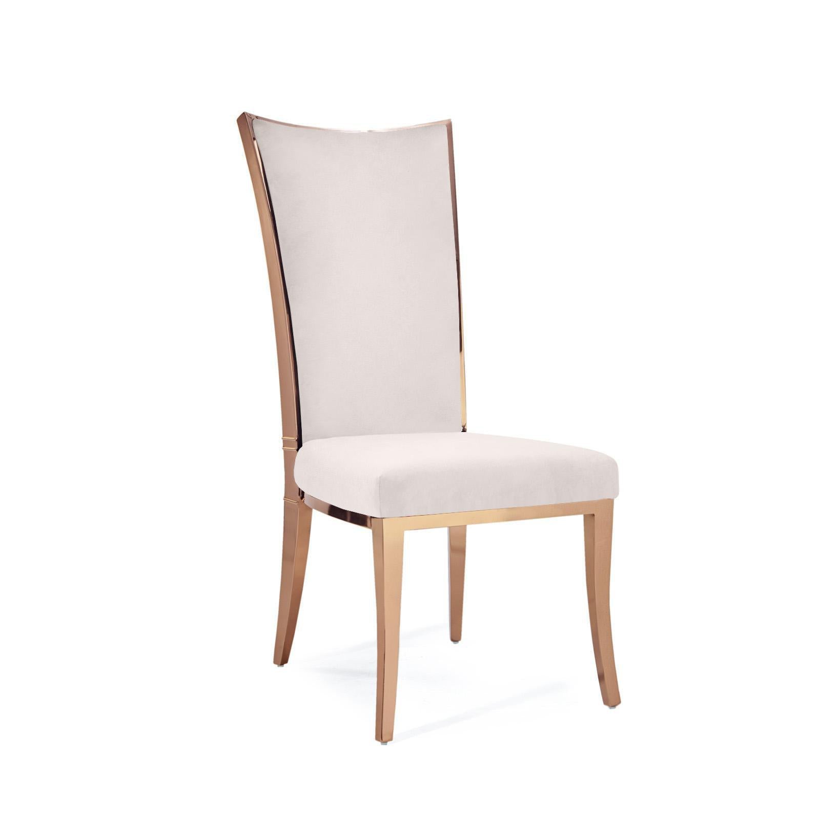 massimo rgss beige stylish 7 dining chair