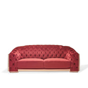 massimo rgss burgundy stylish 7 sofa set