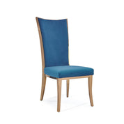 massimo rgss dark blue stylish 7 dining chair