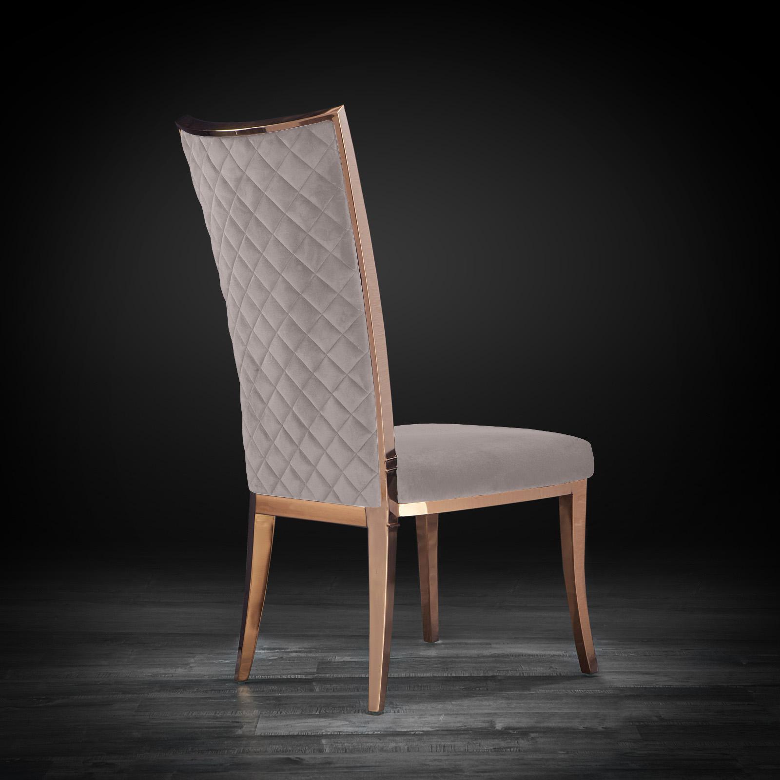 massimo rgss taupe allamoda dining chair