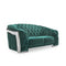 massimo silver dark green modern 8 sofa set