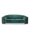 massimo silver dark green sofa set