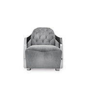 massimo silver gray 13 sofa set