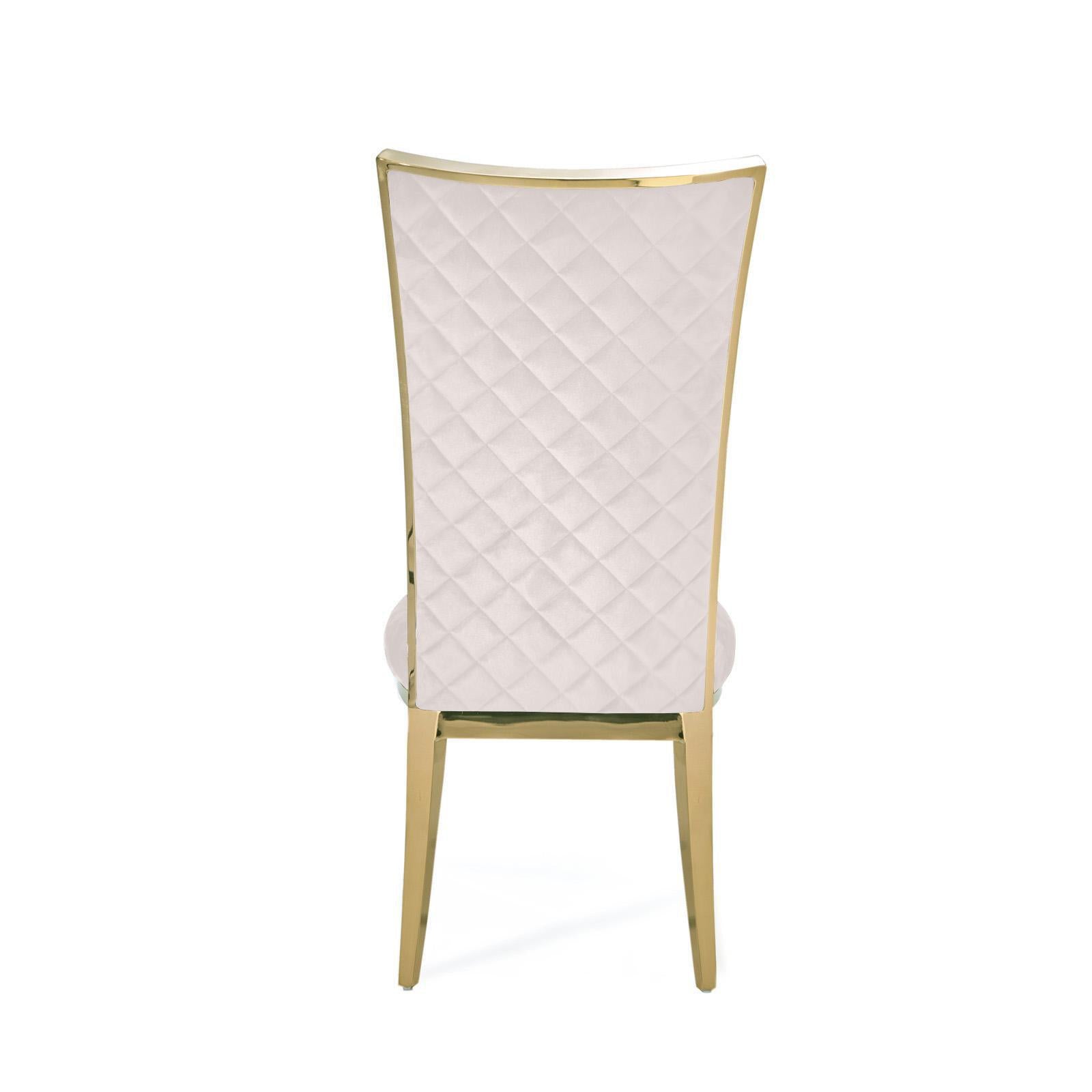 massimo tgss beige luxury 7 dining chair