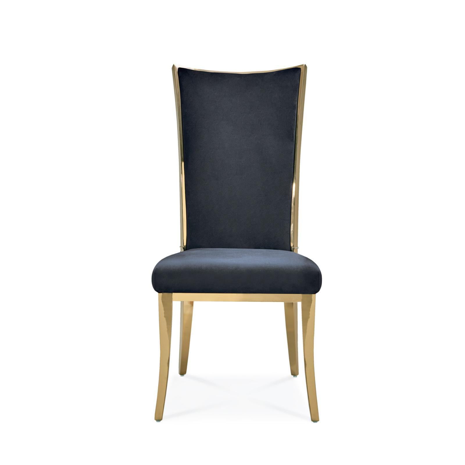 Massimo Gold Dining Chair