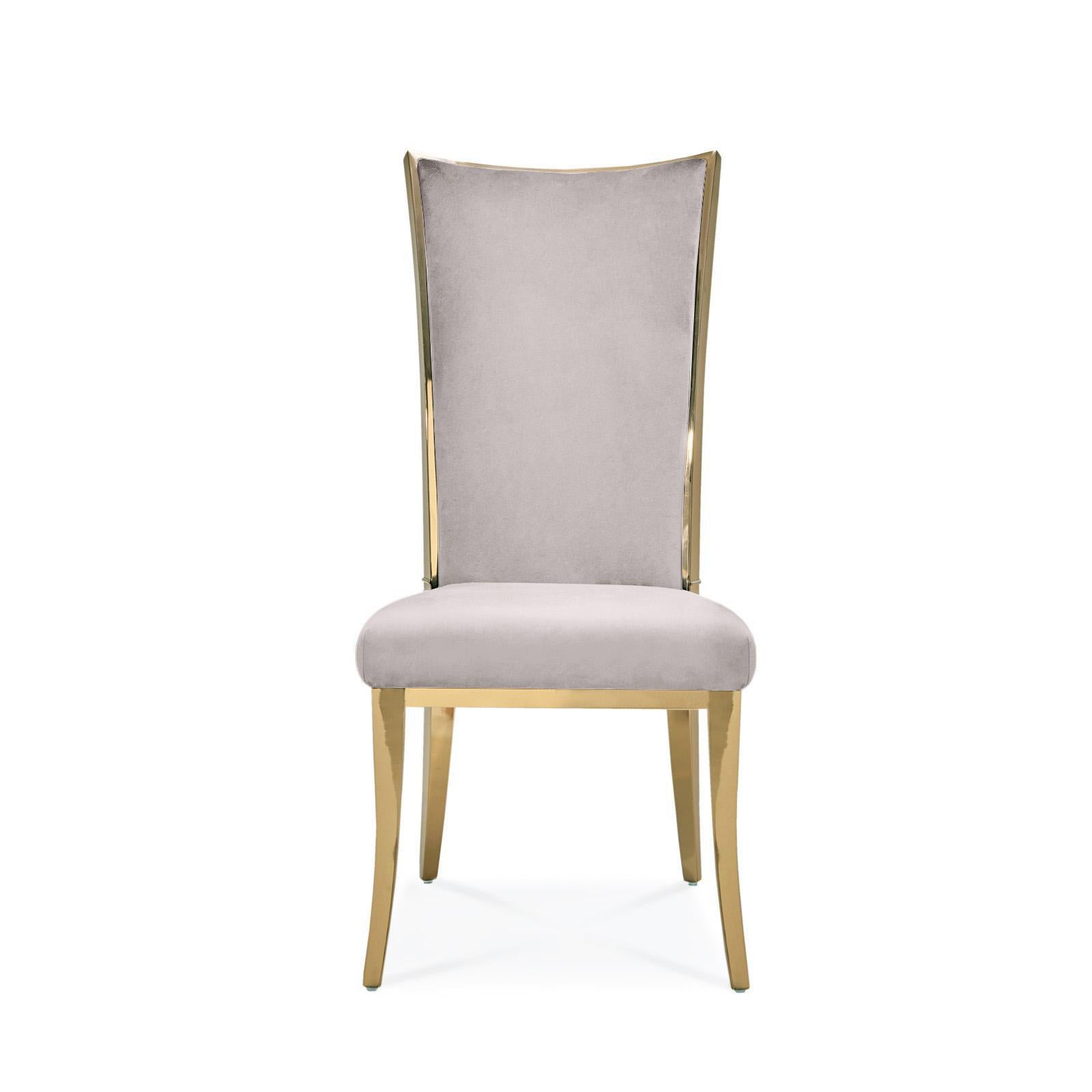 Massimo Gold Dining Chair