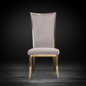 massimo tgss taupe stylish dining chair