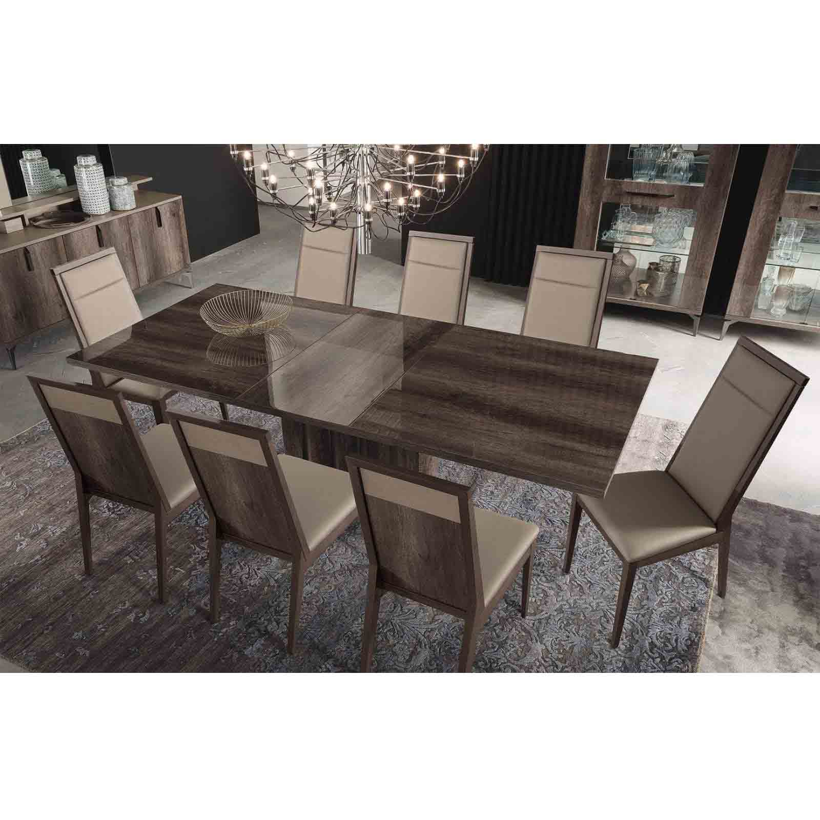 matera expandable 98 stylish dining table