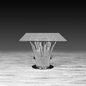 mauris rect silver allamoda dining table