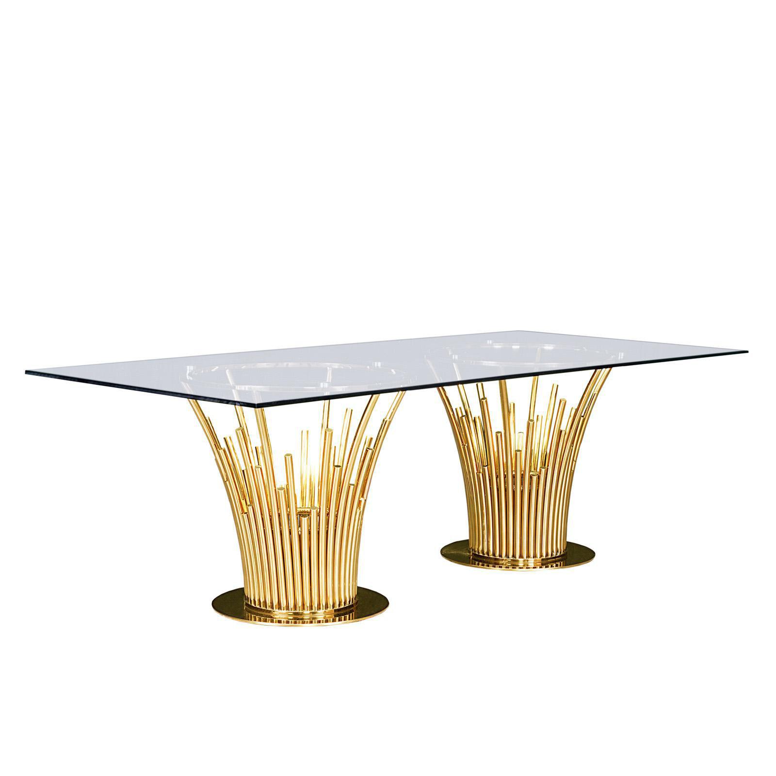 mauris rect tgss dining table