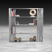 mauris silver modern shelf